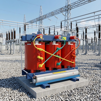 Transformateur Électrique Haute Tension 50Hz SCB13/14 Type Sec Trois Bobines 10kV-11kV/480V-440V/400V 110V 380V pour Système de Distribution d'Énergie