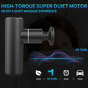 <span class=keywords><strong>Mini</strong></span> Pistola de Masaje Eléctrica Portátil con Carga <span class=keywords><strong>USB</strong></span>, Masajeador de Espalda y Fascia, Máquina de Masaje Muscular de Tejido Profundo - Product Image 4