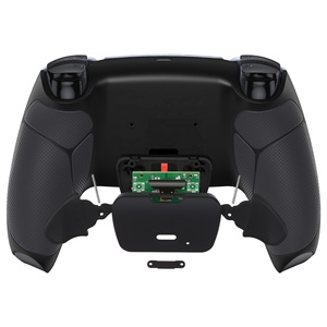Black Textured <b>Grip</b> Remap Button Joystick Rear Button Back Paddle Attachment for PS5 Playstation <b>Controller</b> BDM030/040/050/060 - Product Image 4
