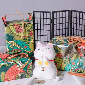 Juego de papel de regalo de nuevo diseño Papel de regalo impreso Tamaño 50*70cm Estilo chino personalizado - Product Image 4