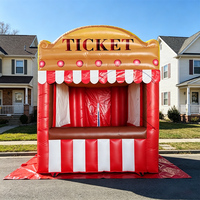 Structure Gonflable Géante pour Événements de Carnaval, Garantie 3 Ans, Certifiée CE, PVC Robuste, Stand de Restauration Portable pour Festivals