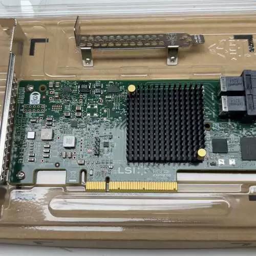 Original Broadcom LSI 9300-8i LSI00344 12Gb/s SAS3008 8Port PCIe3.0 X8 SAS for HBA Controller Server Storage Adapter Stock Used