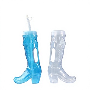 Gobelet en plastique Las Vegas pour smoothies et bières, avec poignée, 24oz et 32oz, vente en gros - Product Image 1