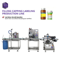 Machine de capsulage et d'étiquetage automatique professionnelle de bureau pour bouteilles, flacons, produits cosmétiques, boissons, eau pure, liquides, huiles et gels