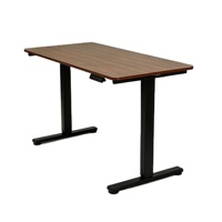 Bureau électrique réglable en hauteur robuste avec capacité de charge de 70 kg, moteur silencieux pour poste de travail informatique de bureau