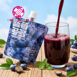 <span class=keywords><strong>Jus</strong></span> <span class=keywords><strong>de</strong></span> <span class=keywords><strong>Myrtille</strong></span> OEM 150ml avec Esters <span class=keywords><strong>de</strong></span> Lutéine – Goût Sucré et Fruité, Prêt à Boire, Boisson Quotidienne Saine - Product Image 2