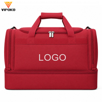 Bolsa de Viaje Deportiva Casual para Exteriores, de Gran Capacidad, con Compartimento Independiente para Zapatos, Fabricada con Tela Oxford Impermeable de Alta Calidad