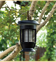 Lanterne solaire à DEL pour l'extérieur, lampe solaire anti-moustique, alimentée à l'énergie solaire