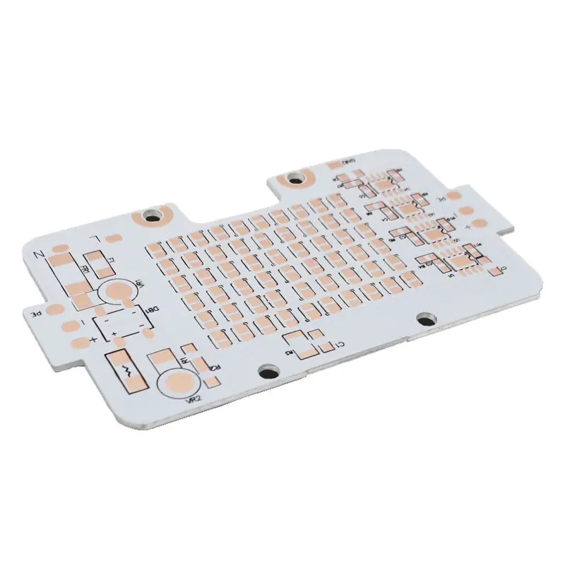 Çin Metal çekirdek baskı devre çok katmanlı Pcb Led akvaryum projektör ampul Pcb çip 94V-0 100W Led Pcb