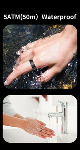 แหวนอัจฉริยะไททาเนียม K3อัจฉริยะพร้อม Ai การวิเคราะห์สุขภาพโครโนไทป์รายงานหลักสูตรการทำสมาธิที่มีแนวทาง24/7การติดตามอัตราการเต้นของหัวใจ - Product Image 5