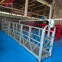 Zlp630 500 800 plate-forme suspendue électrique alimentée par conception industrielle plate-forme de levage en métal d'échafaudage de travail pour une utilisation en extérieur
