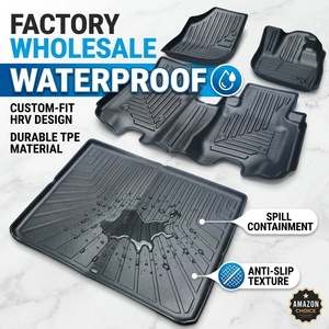 Tapis de sol de voiture SONSANG Deep Dish pour AION HYPER HT RHD 2025 – Tapis de protection toutes saisons en TPE de qualité supérieure, doublures auto 3D sur mesure - Product Image 3