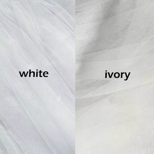 LY-WV0098 शादी के ब्राइडल घूंघट कैथेड्रल की लंबाई 300-400 सेमी लंबी कढ़ाई फीके साथ कंघी चर्च हैंडमेड के साथ - Product Image 6