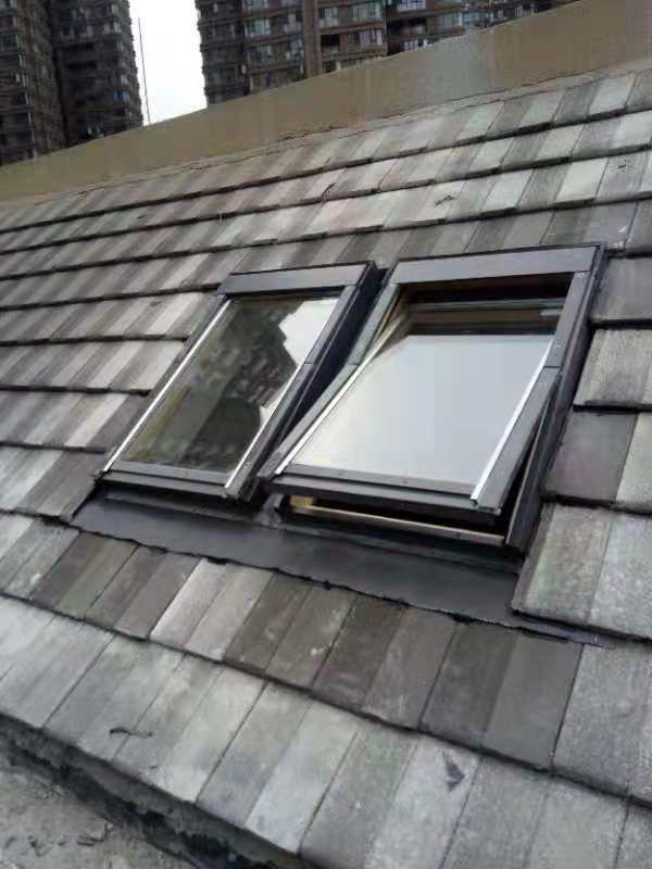 Vertical Louver Double Glass Aluminum Alloy