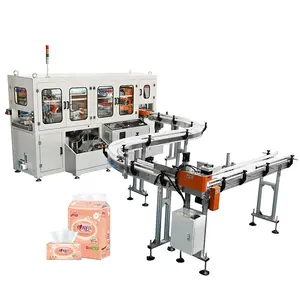 Single Layer High Speed Soft Face Tissue Paper Bundling Packing Machine Wet Wipe Process Machine China Supply Paper Equipment