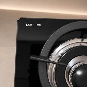 Fornello a Gas GPL SAMSUNG a 4 Fuochi con Piano in Vetro Temperato, per Cucina, Potente, Integrato ed Esterno - Product Image 5