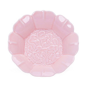 Assiette à fruits en céramique en forme de fleur, en porcelaine, nouveau style chinois, durable, plat de service pour les fêtes - Product Image 5