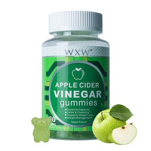 วิตามินกัมมี่แอปเปิ้ลไซเดอร์วิเนการ WXW สูตรเผาผลาญไขมัน อาหารเสริม ACV คีโต ช่วยลดน้ำหนัก กระตุ้นการเผาผลาญ - Product Image 1