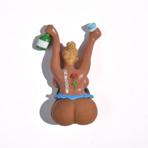 Imán de Resina Personalizado al por Mayor con Diseño de Bikini Sexy de <span class=keywords><strong>Ibiza</strong></span>, Imán 3D para Refrigerador, Recuerdo de Viaje - Product Image 4