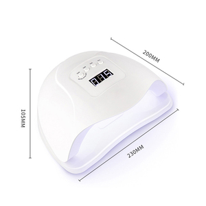 Portable 136W professionnel demi-lune <span class=keywords><strong>UV</strong></span> LED <span class=keywords><strong>lampe</strong></span> à <span class=keywords><strong>ongles</strong></span> personnalisé Mini conception sans fil <span class=keywords><strong>lampe</strong></span> en plastique boîte d'art des <span class=keywords><strong>ongles</strong></span> - Product Image 4