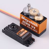Mayatech 1268SG V4 25KG RC Servo Motor dengan Torsi Tinggi, Tahan Cipratan, Gigi Logam, Tegangan Tinggi