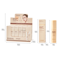 Fond de teint liquide hydratant, couvrance totale, imperméable, fini mat, teinte pour la peau du visage, fond de teint en crème à étiquette privée, 30 ml