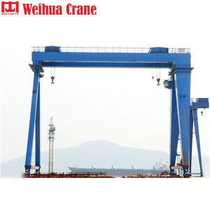 Weihua เครนขาตึกเรือ,เครนรับส่งขนาด50ตันสำหรับท่าเรืออู่ต่อเรือ - Product Image 2