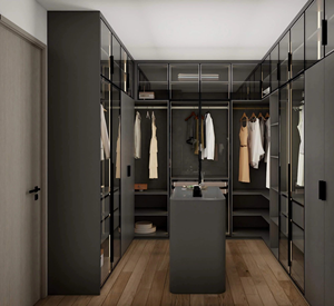 <span class=keywords><strong>Armario</strong></span> Moderno de Madera Empotrado para Bebés, 30 cm de <span class=keywords><strong>Ancho</strong></span>, 3 m de Largo, Puertas con Bisagras Montadas en la Pared, 5+ Cajones, Muebles de Dormitorio - Product Image 1