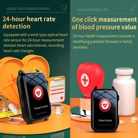 Ancianos Alzheimer Anti Lost 4G ranura para tarjetas SIM al aire libre gps rastreador de ubicación dispositivo electrónico portátil SOS llamada reloj inteligente