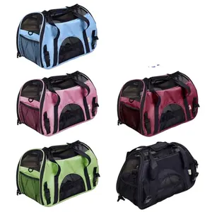 Multifunctional Pet Carrier Carrying Bags for Dogs Cats Portable Dog Bed with Warm Mat inside Easy to Clean 6 Colors