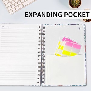 โน้ตบุ๊คเกลียวแบบกำหนดเองที่มีการปรับแต่งโลโก้มี A3 A4 A5ขนาดรวมถึงที่ปิดสมุดบันทึกและสมุดโน้ต - Product Image 5