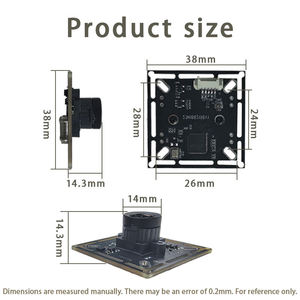 32MP AF USB2.0 Industrial Camera Module 110 Wide Angle F2.0 Lens UVC Free Driver High Resolution Night Vision Web - Product Image 3