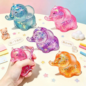 Pelota Antiestrés de Elefante Suave, Juguete Sensorial para Adultos y Niños, Pelota de Caramelo de Elefante para Apretar, Utilizada para Aliviar la Ansiedad - Product Image 3
