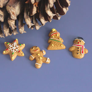 NUEVA Serie Navideña de Adornos de Resina con Reverso Plano para Scrapbooking, Manualidades, Accesorios para la Cabeza de Bebés, Decoración del Hogar y Lazos - Product Image 2