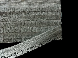 Ấn Độ Bạc Fringe Trim Với Chỉnh Trang Biên Giới Cho Crafting <span class=keywords><strong>Kiran</strong></span> Ren Trang Trí Ren Giá Của <span class=keywords><strong>S</strong></span>ân Với Giá Bán Buôn - Product Image 2