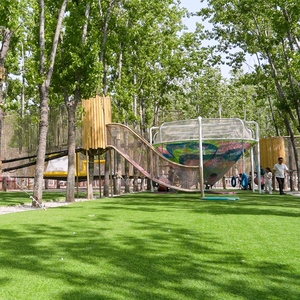 Parc <span class=keywords><strong>de</strong></span> trampolines suspendus Ropecube Aerial Rope Maze, structure <span class=keywords><strong>de</strong></span> jeu en altitude, équipement <span class=keywords><strong>de</strong></span> parc d'aventure sans harnais. - Product Image 2