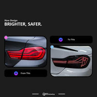 Conjunto de Luces Traseras LED Mejoradas para BMW Serie 4 F32 F36 2013-2020, Señal de Giro Dinámica Secuencial, Plug and Play, Accesorios para Auto