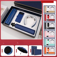 Coffret cadeau d'entreprise avec logo personnalisé, kit de bienvenue, parapluie, cadeau de bienvenue premium pour les nouveaux employés, ensemble cadeau