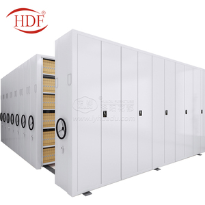 Système de bibliothèque coulissante à roulettes, rangement intelligent pour documents, étagère de rangement compacte, gain de place - Product Image 2