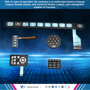 Hot bán Chất lượng cao không thấm nước màng Bàn phím dập nổi không thấm nước loại màng Switch Sticker giá rẻ màng mạch chuyển đổi - Product Image 6