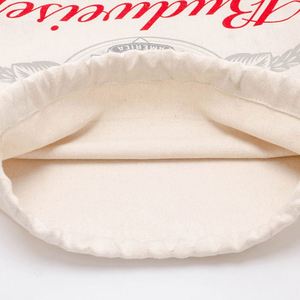 Eco Waterproof Silk Screen Printed Cotton Linen Chain Strap Drawstring <b>Bags</b> Custom Logo Unisex Gift/Promotion Packaging 23L - Product Image 3