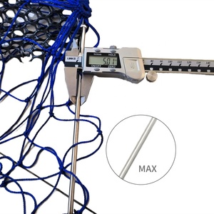 Có thể gập lại vòng tròn màu xanh bẫy cua với túi mồi PVC 60x60x30cm - Product Image 6