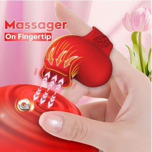 Nouveauté 2026 : Vibrateur Rose pour Doigt, avec fonctions de succion, <span class=keywords><strong>vibration</strong></span> et tapotement, pour stimulation du point G et du clitoris - Product Image 3