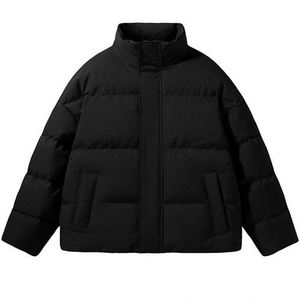 Custom Men's Outdoor Puffer Down Polyester Winter <b>Coat</b> Parka Warm Windproof Mountaineering Suit Camping Padded Jacket - Product Image 3