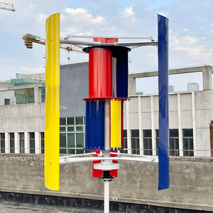 ระบบไฮบริดพลังงานลมแบบปรับมุมใบพัดได้ 5kw 10kw 20kw พร้อมระบบโซลาร์เซลล์สำหรับใช้ในบ้าน RY Wind RY - Product Image 4