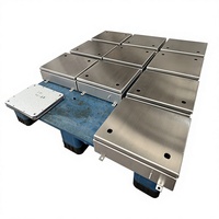 Boîtier de distribution intérieur CFD LD en acier inoxydable 2,0 mm IP66, gravure laser, 10A-1250A, Icw 10kA 36kA, verrouillage de câble scellé