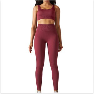 Premium Women's Yoga Outfit Custom Stretch <b>Leggings</b> and <b>Crop</b> Top Breathable Fitness Wear for Yoga Training & Workout - Product Image 2
