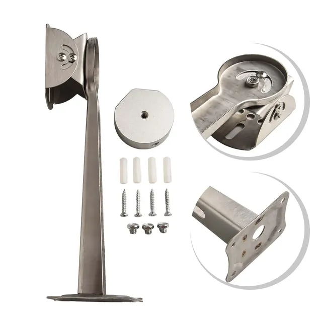 For Starlink Mini Mount Kit Adjustable 150 Degrees Angle Alloy Wall Bracket for Starlink Device Standard Dish Antenna