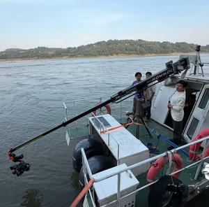 Grue télescopique pour caméra ultra-légère de 5 m fabriquée en Chine avec trépied 7800 et roues - Product Image 6