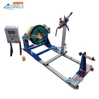 Positionneur de soudage CNC vertical 600 mm Mandrin Porte-torche pneumatique 600 kg Plateau tournant de soudage